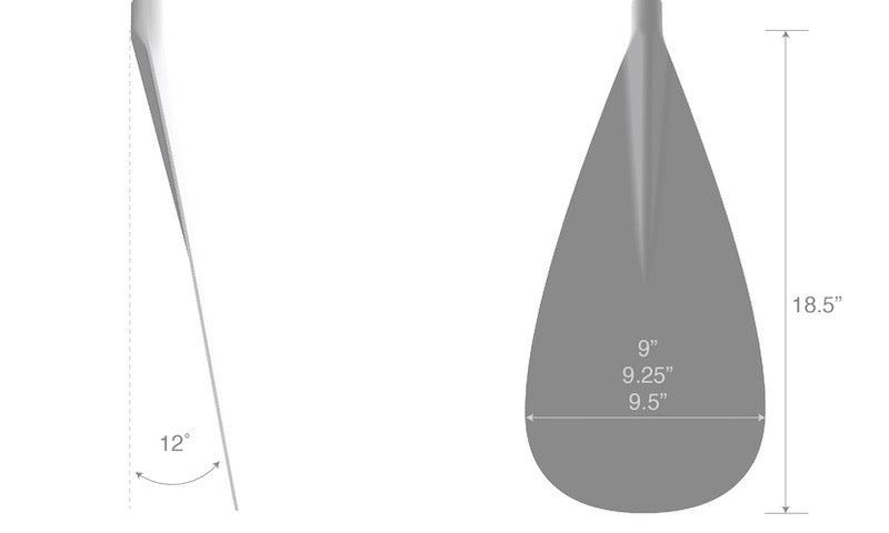 Tai Paddles - Broadbill Full Carbon Outrigger Paddle